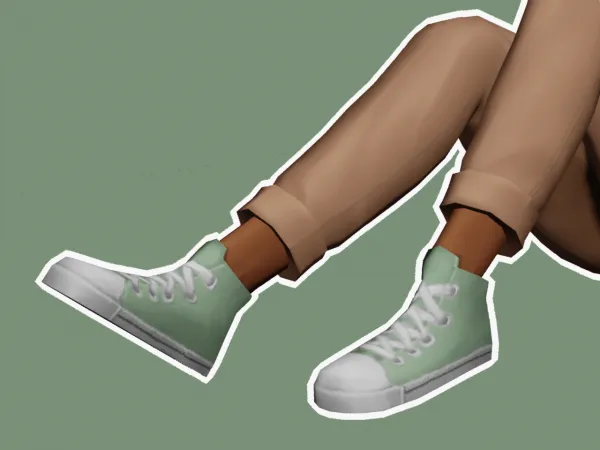 Maxis Match base game converse - The Sims 4 Custom Content