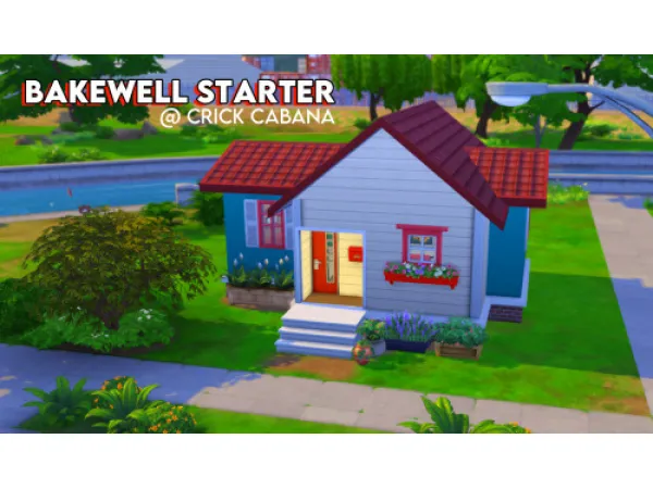 Maxis Match Bakewell Starter A Tiny Home - The Sims 4 Custom Content