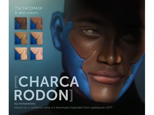 [ ] CHARCARODON Face Cyberware by simsfinds - The Sims 2 Custom Content