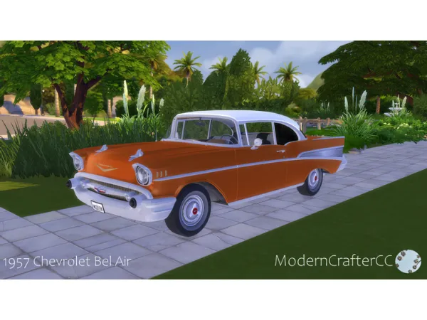 Mix 1957 Chevrolet Bel Air - The Sims 4 Custom Content