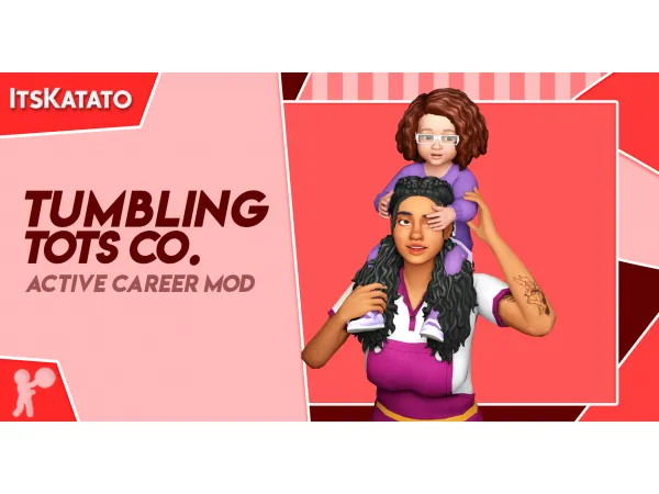 Maxis Match Tumbling Tots Co Active Daycare Career by ItsKatato - The Sims 4 Custom Content