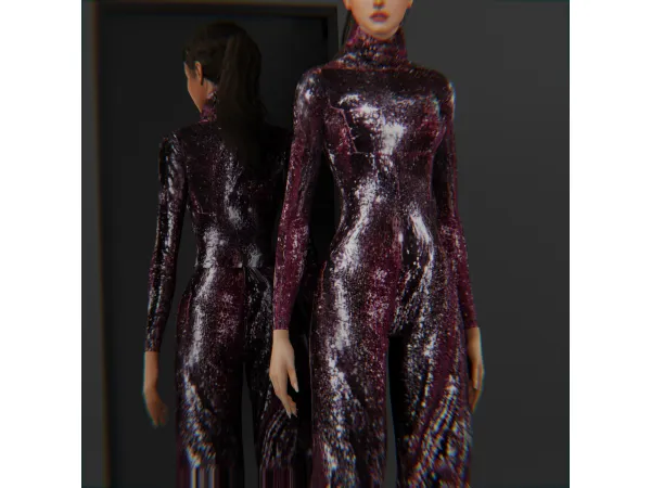 Alpha Katy Perry Joicy Jumpsuit [ ] by Stranger Creations - The Sims 4 Custom Content