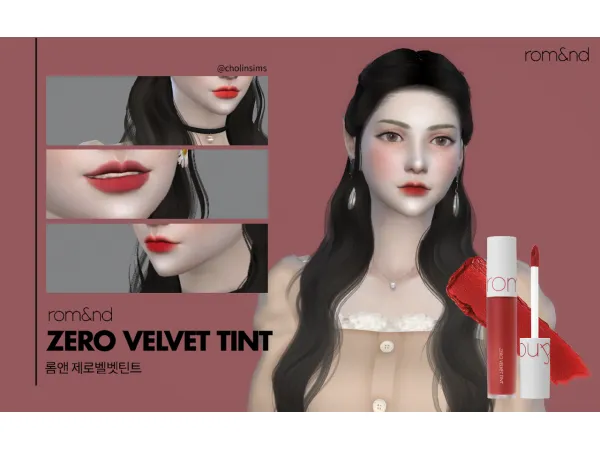 Maxis Match zerovelvettint 제로벨벳틴트 - The Sims 4 Custom Content