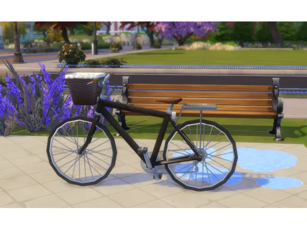 Maxis Match Biycle A Sets (Decor BiycleBasket ) - The Sims 4 Custom Content