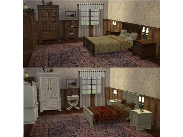 Alpha NEW Conversion to Royalbedroom Vitasims 2 - The Sims 4 Custom Content