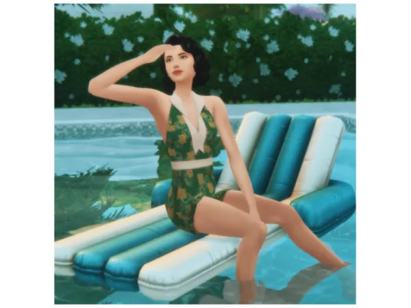 Halter-top Swimsuit, 1937