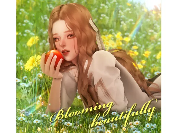 Mix Blooming beautifully by NERIN - The Sims 4 Custom Content