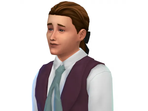 Maxis Match Unrequited Hair Original by Peebs - The Sims 4 Custom Content