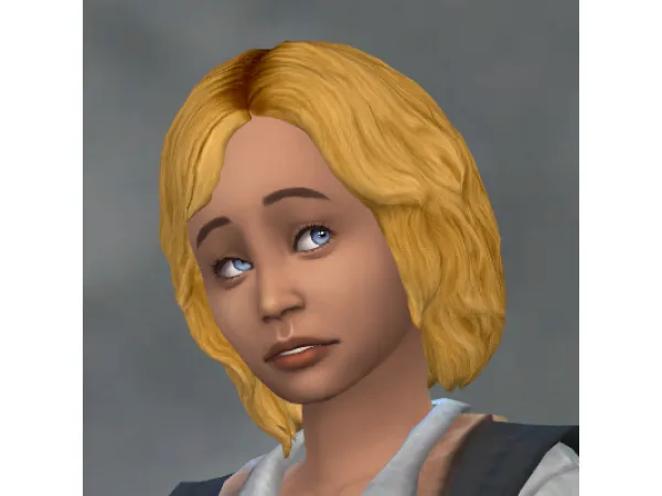 Maxis Match TSM Medium Bard Hair for boys - The Sims 4 Custom Content