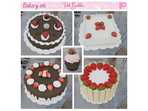 Alpha Bakery Set - The Sims 4 Custom Content