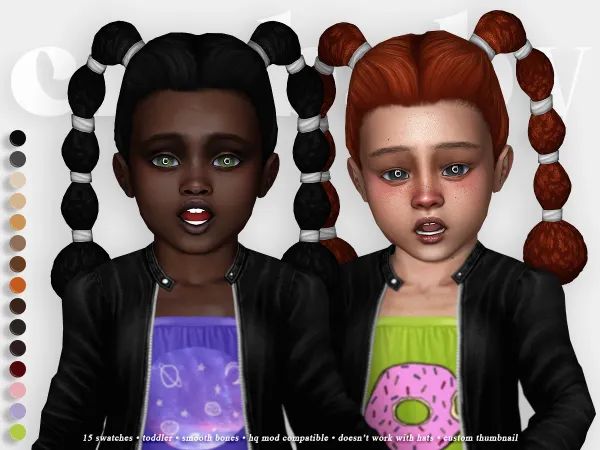 Alpha crybaby phaedra puffs (sheabuttyr) toddler - The Sims 4 Custom Content