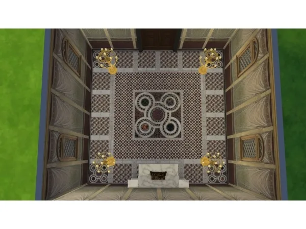 Maxis Match MOSAIC FLOORS - The Sims 4 Custom Content