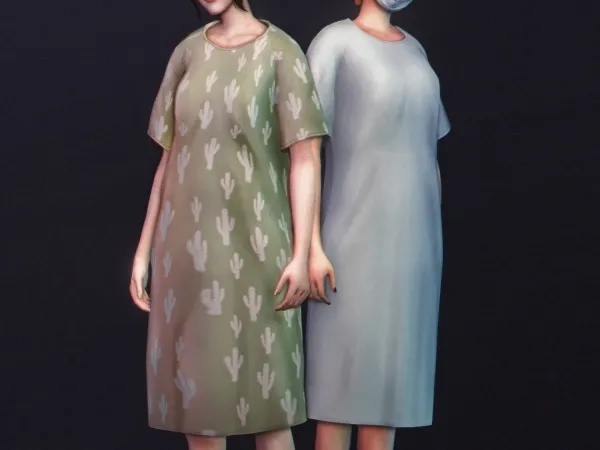Maxis Match Clarissa Medical Gown - The Sims 4 Custom Content
