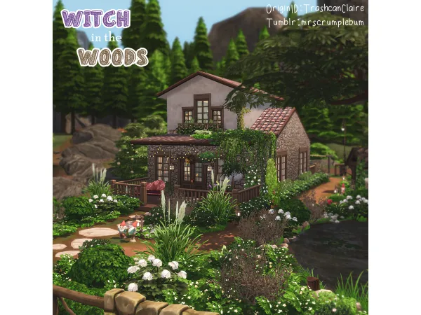 Maxis Match Witch in the Woods by mrscrumplebum - The Sims 4 Custom Content