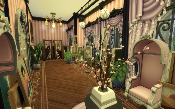 Maxis Match The Billionaire's Estate by simsfinds - The Sims 4 Custom Content