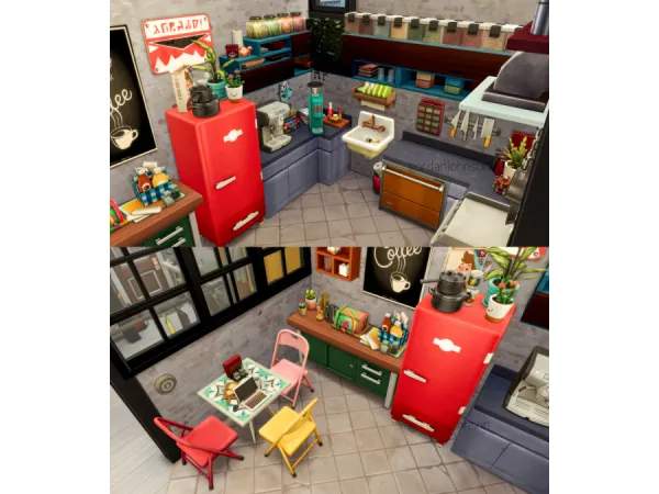 Maxis Match White Loft Apartment - The Sims 4 Custom Content