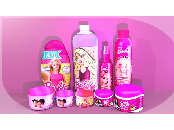 Alpha Kiddies Hair Body Care Set PT 1 by LaSkrillz Gaming - The Sims 4 Custom Content