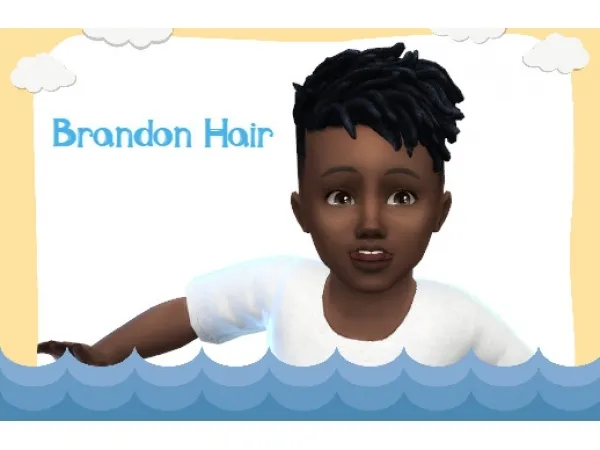 Maxis Match Brandon hair - The Sims 4 Custom Content
