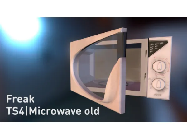 Mix Microwave old - The Sims 4 Custom Content