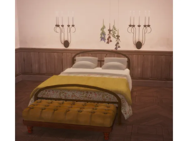 Maxis Match bedroom mini set - The Sims 4 Custom Content