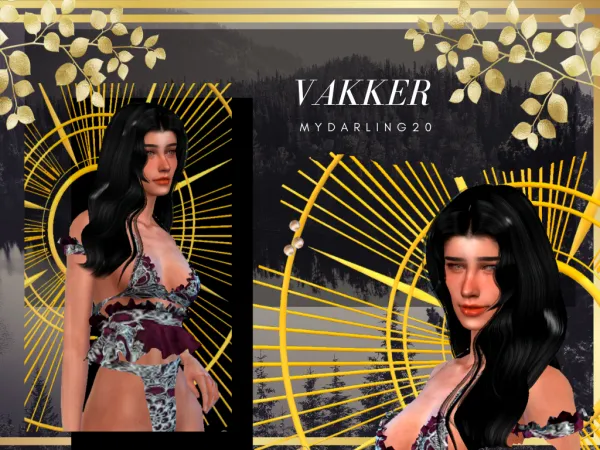 Alpha VAKKER by mydarling20 - The Sims 4 Custom Content