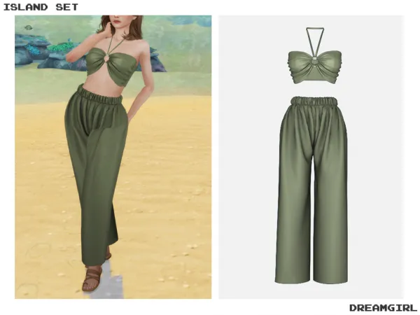 Alpha [ DREAMGIRL ] ISLAND SET by dreamgirl - The Sims 4 Custom Content