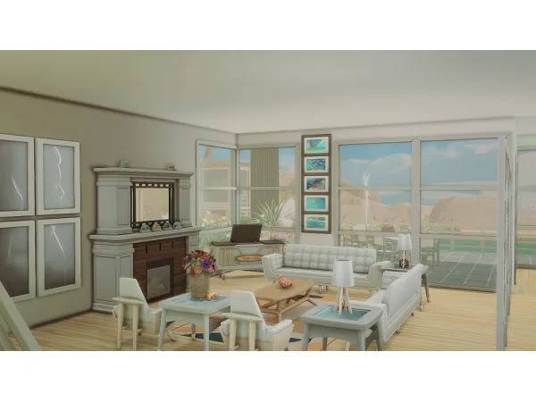 Maxis Match haledela Landgraab Mansion - The Sims 4 Custom Content