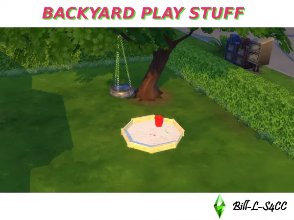 Maxis Match Backyard Play Stuff - The Sims 4 Custom Content