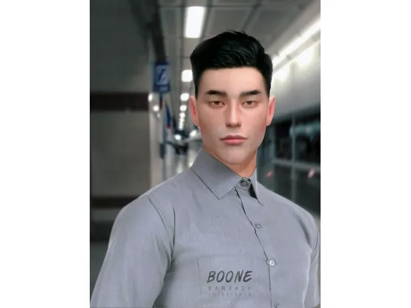 Alpha MRT BOONE BL ASA - The Sims 4 Custom Content