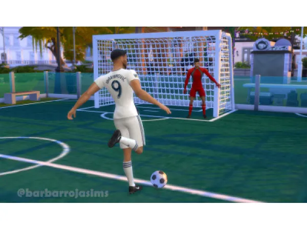 Maxis Match Soccer Poses - The Sims 4 Custom Content