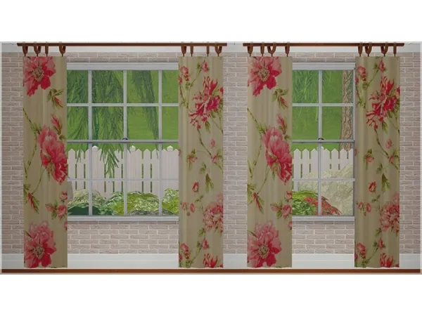 EP09 Billionaires Curtains 4t2 rosesims repod to Jonesi bed blanket by autumn - The Sims 2 Custom Content
