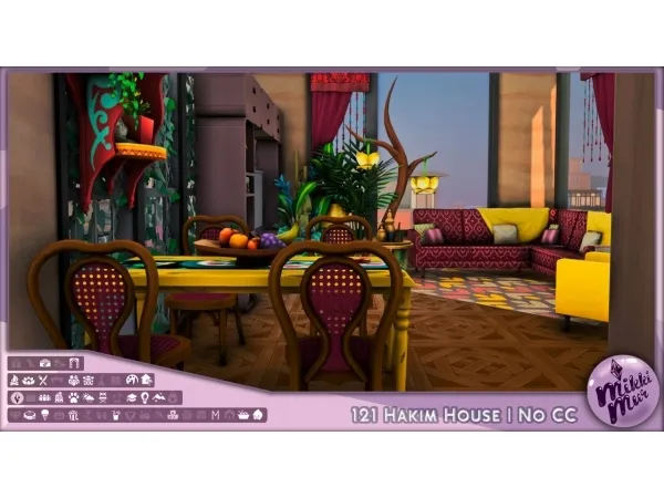 Maxis Match 121 Hakim House Sims 4 No - The Sims 4 Custom Content