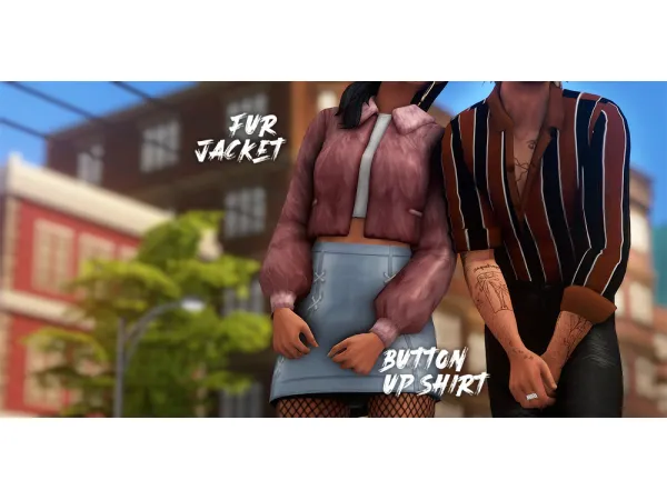 Maxis Match october19 followers gift set by okruee - The Sims 4 Custom Content