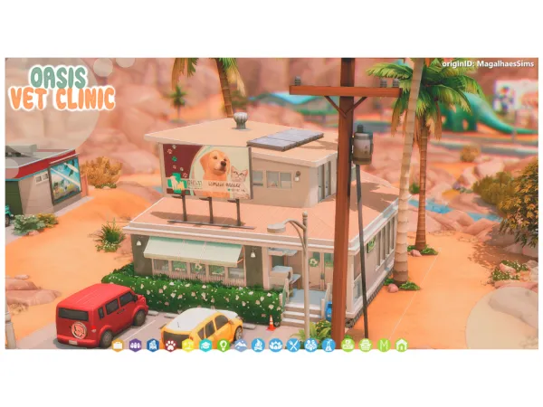 Maxis Match OASIS VET CLINIC LINKS - The Sims 4 Custom Content
