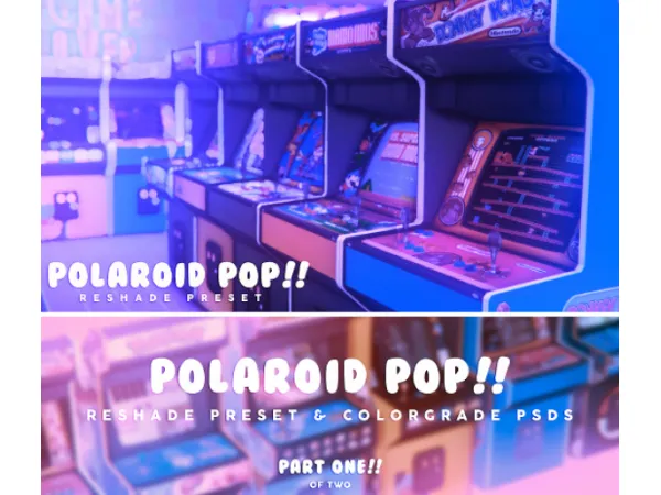 Alpha ITS POLAROID POP (PART 1) - The Sims 4 Custom Content