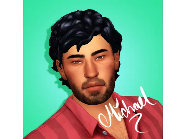 Maxis Match Michael Aguado - The Sims 4 Custom Content