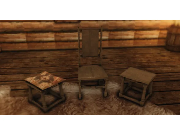 Maxis Match THE WITCHER 3 COMMON FURNITURE - The Sims 4 Custom Content