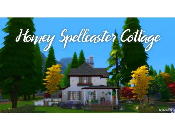 Maxis Match HOMEY SPELLCASTER COTTAGE - The Sims 4 Custom Content
