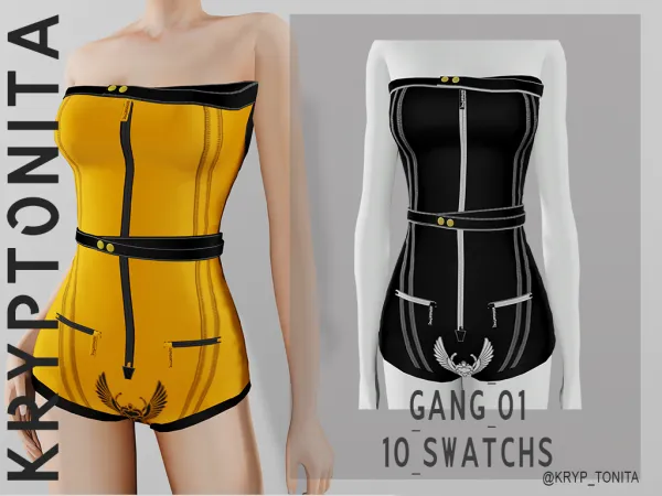Alpha COLLECTION GANGSTER - The Sims 4 Custom Content