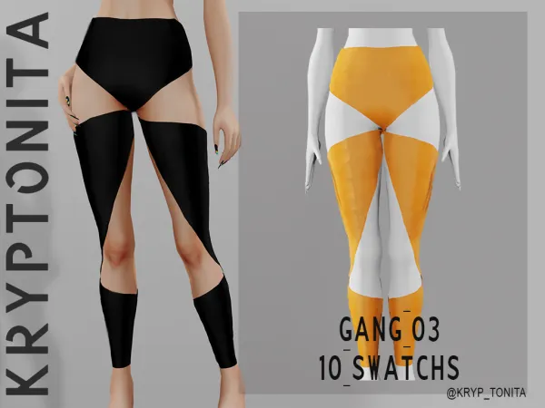 Alpha COLLECTION GANGSTER - The Sims 4 Custom Content