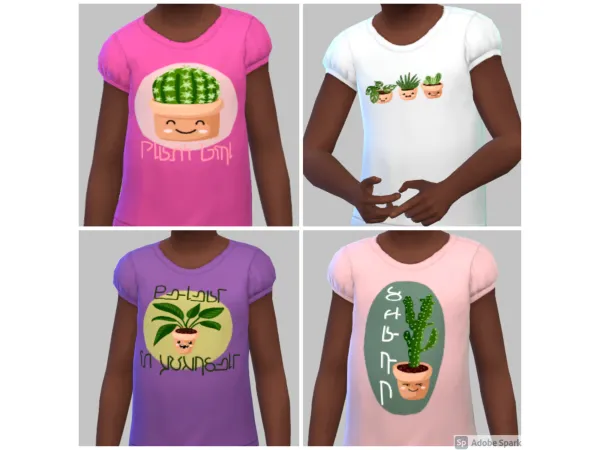 Maxis Match Crazy Plant Girl - The Sims 4 Custom Content