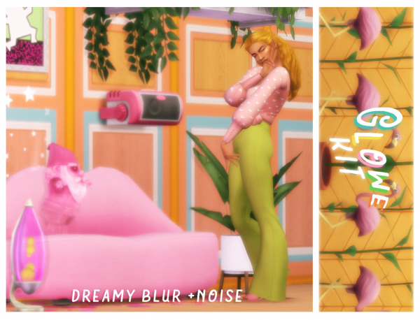 Maxis Match GLOWE KIT action by simsfinds - The Sims 4 Custom Content