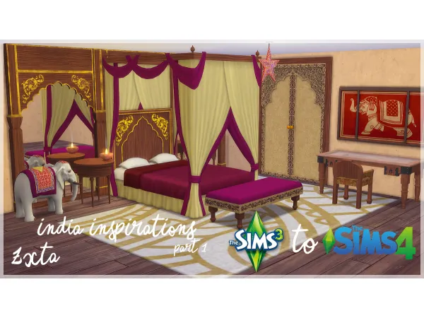 Maxis Match India Inspired Part 1 by Zx_Ta - The Sims 4 Custom Content