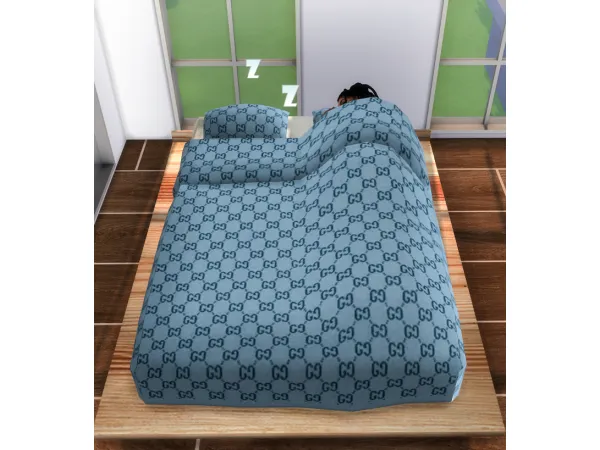 Maxis Match Designer Floor Beds - The Sims 4 Custom Content