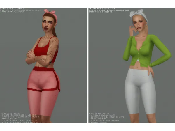 Maxis Match COMFY SET - The Sims 4 Custom Content