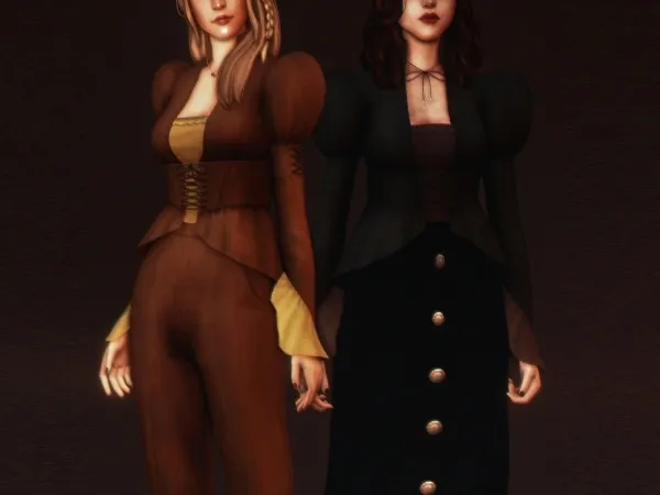 Maxis Match Ameryliz Jacket - The Sims 4 Custom Content