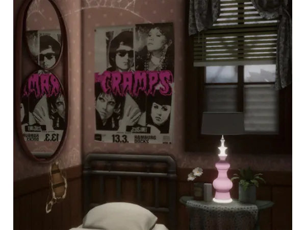 Alpha Simlish Poster simming Recolor by jools - The Sims 4 Custom Content