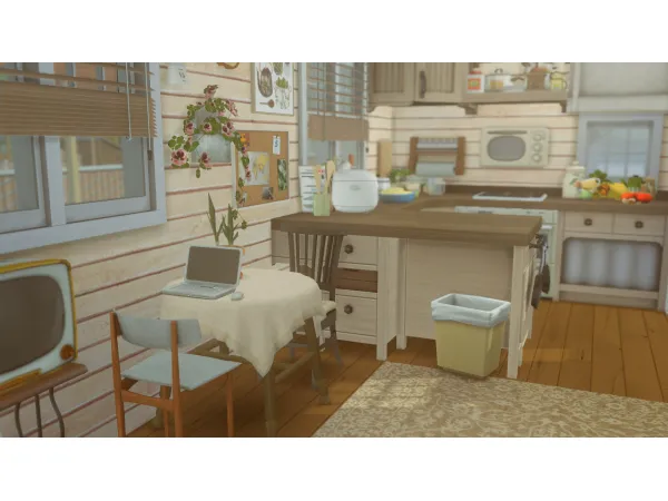 Maxis Match TRAILER HOUSE by vikaryzhyk - The Sims 4 Custom Content