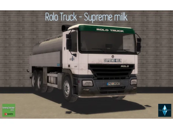 Mix Rolo Truck by SimsCraft - The Sims 4 Custom Content