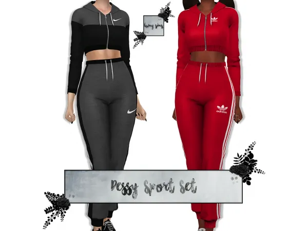 Alpha Dessy Sport Pants by lumysims - The Sims 4 Custom Content